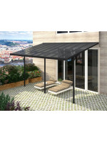 Veľká záhradná hliníková pergola BRUCE H, 557 x 305 cm