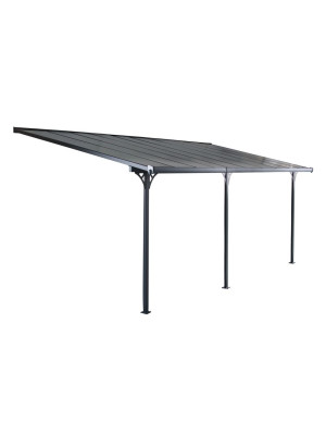 Veľká záhradná hliníková pergola BRUCE J, 618 x 305 cm