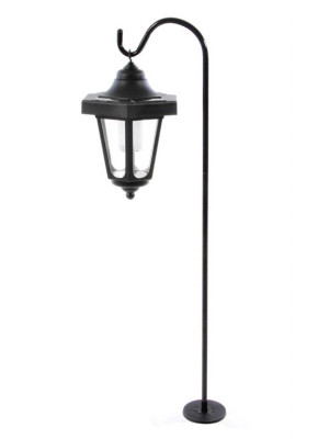 Záhradný solárny LED lampáš
