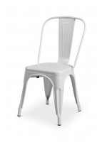 Bistro stolička Paris inšpirovaná TOLIX - biela
