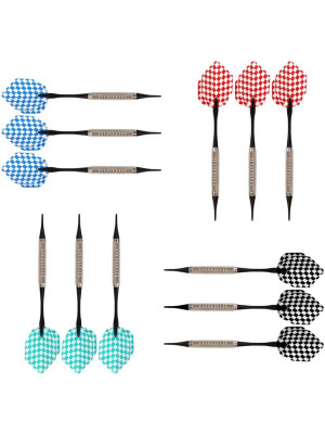 Elektronický terč na šípky pre 16 hráčov + 12 šípok