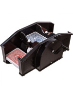 Mechanická miešačka kariet, čierna