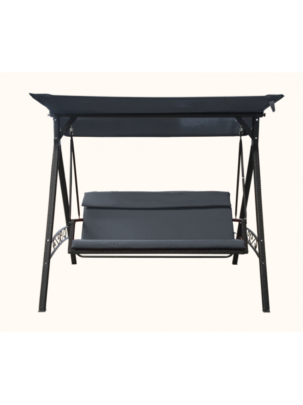 Záhradná hojdačka Rattan, 175 cm