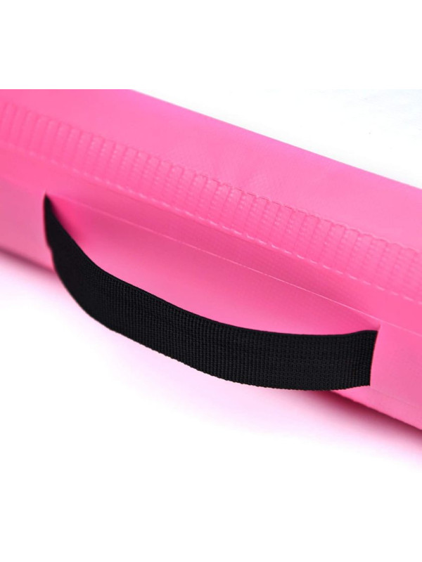 Nafukovacia gymnastická žinenka, 300 x 100 x 10 cm, ružová