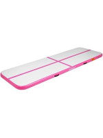 Nafukovacia gymnastická žinenka, 300 x 100 x 10 cm, ružová