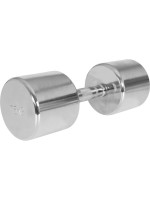 Gorilla Sports Pochrómovaná jednoručná činka, 17,5 kg