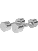 Gorilla Sports Pochrómované jednoručné činky, 2 x 4 kg