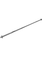 Gorilla Sports Činková tyč, 150 cm, chróm, 31 mm