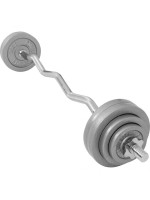 Gorilla Sports Nakladací činkový set, liatinové závažie, 35 kg