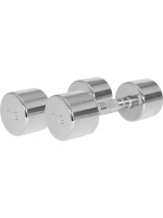 Gorilla Sports Pochrómované jednoručné činky, 2 x 7 kg