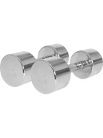 Gorilla Sports Pochrómované jednoručné činky, 2 x 10 kg