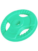 Gorilla Sports Liatinový činkový kotúč, pogumovaný, 1,25 kg