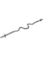 Gorilla Sports Činková tyč, chróm, 120cm, 30/31 mm