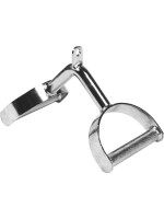 Gorilla Sports Široká veslárska rukoväť, chróm