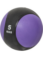 Gorilla Sports Medicinbal, fialový/čierny, 5 kg