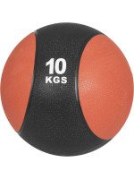 Gorilla Sports Medicinbal, červený/čierny, 10 kg