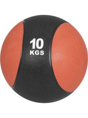 Gorilla Sports Medicinbal, červený/čierny, 10 kg