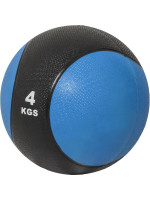Gorilla Sports Medicinbal, modrý/čierny, 4 kg