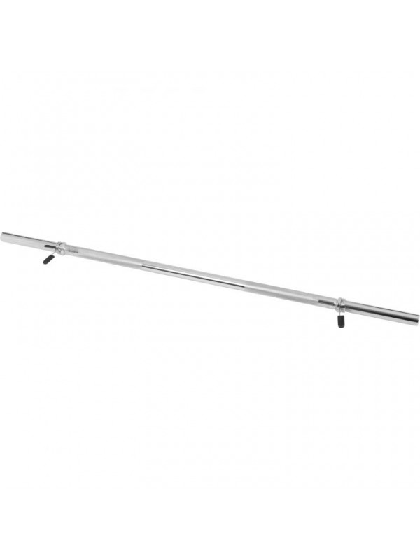 Gorilla Sports Činková tyč, chróm, 120 cm