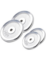 Gorilla Sports Sada chrómovaných záťažových kotúčov 30 kg