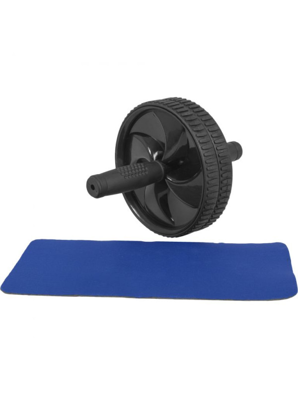 Gorilla Sports Posilňovacie koliesko Ab Roller + podložka