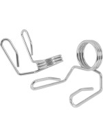 Gorilla Sports Pružinové zámky 50/51mm, chrómové