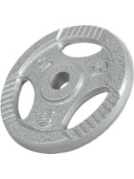 Gorilla Sports Liatinový činkový kotúč, 5 kg