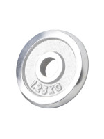 Gorilla Sports Záťažový kotúč, chrómovaný, 1,25 kg