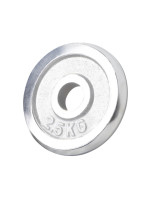 Gorilla Sports Záťažový kotúč, chrómovaný, 2,5 kg