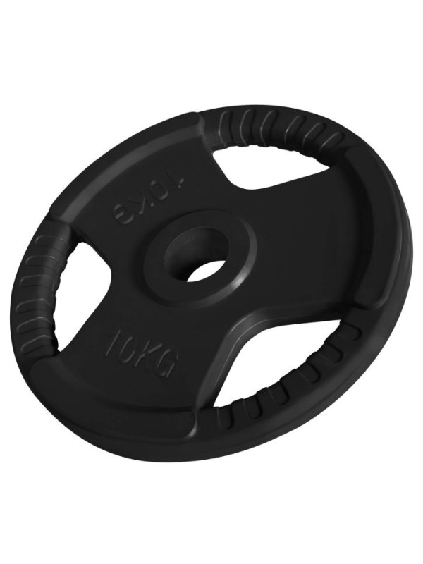 Gorilla Sports Záťažový kotúč gumový, 10 kg