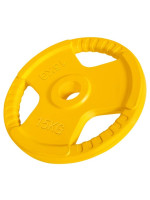 Gorilla Sports Záťažový kotúč gumový, 15 kg