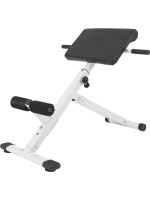 Gorilla Sports Hyperextenzná lavička skladacia, biela