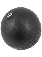 Gorilla Sports Slamball medicinbal, čierny, 20 kg
