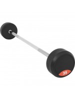 Gorilla Sports Činka s gumovými kotúčmi, 35 kg
