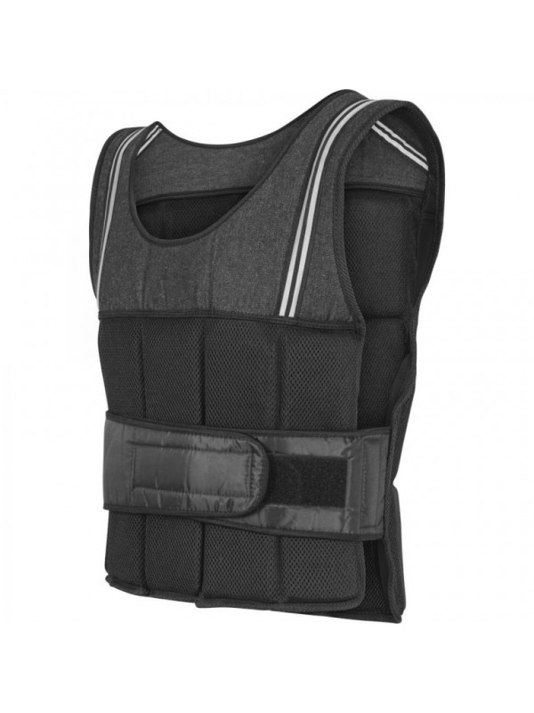 Gorilla Sports Záťažová vesta na suchý zips, 10 kg