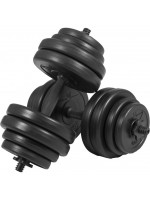 Gyronetics Sada jednoručných činiek, plast, 30 kg, 25 mm