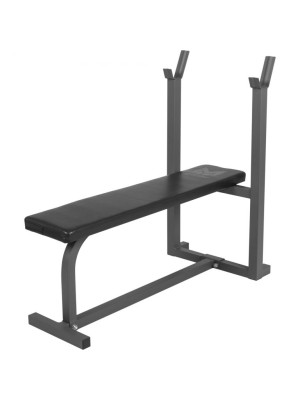 Gorilla Sports Bench Press lavička s držiakom, 101 x 50 cm