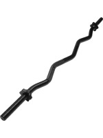 Gorilla Sports Činková EZ tyč 120 cm, 30/31 mm, čierna