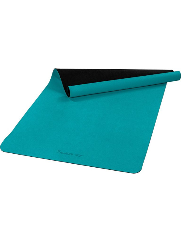 Fitness podložka na jogu 190 × 100 × 0,6 cm tyrkysová