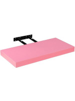Nástěnná police STILISTA VOLATO - růžová 90 cm