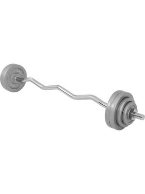 Gorilla Sports Nakladací činkový set, liatinové závažie, 35 kg