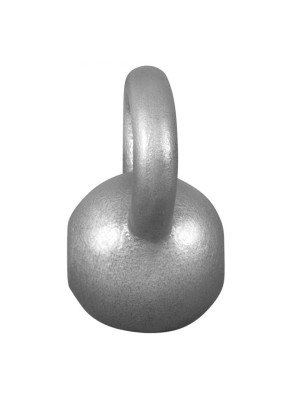 Gorilla Sports Kettlebell činka, liatinová, sivá, 32 kg