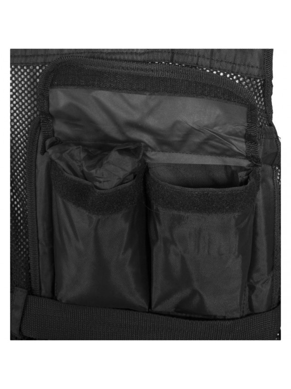 Gorilla Sports záťažová vesta, čierna, 10 kg