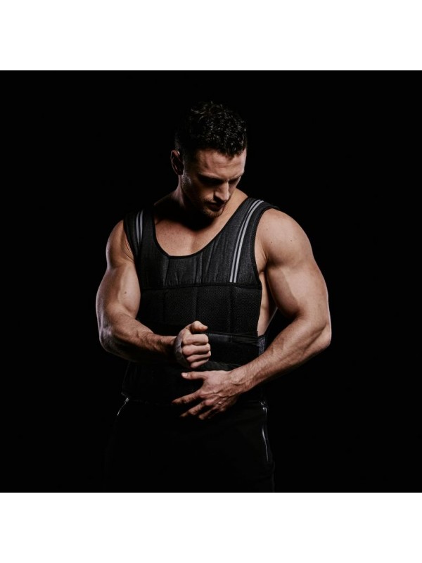 Gorilla Sports Záťažová vesta na suchý zips, 10 kg
