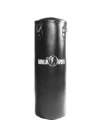Gorilla Sports Boxovacie vrece, 120 x 33 cm, 37 kg, čierne