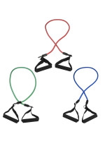 Gorilla Sports Posilňovacie gumy, sada, 3 obtiažnosti