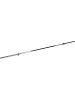 Gorilla Sports Tyč s hviezdicovým zámkom, chróm, 200 cm