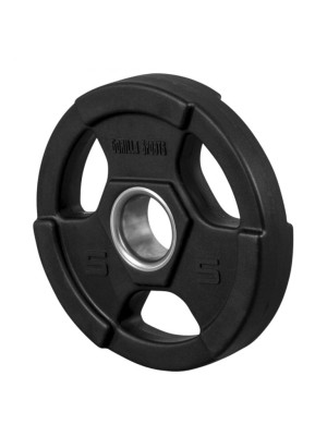 Gorilla Sports Záťažový kotúč, plast, 5 kg