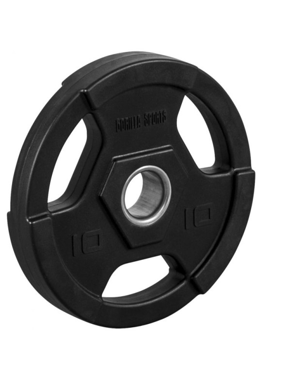 Gorilla Sports Záťažový kotúč, plast, 10 kg