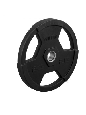 Gorilla Sports Záťažový kotúč, plast, 20 kg